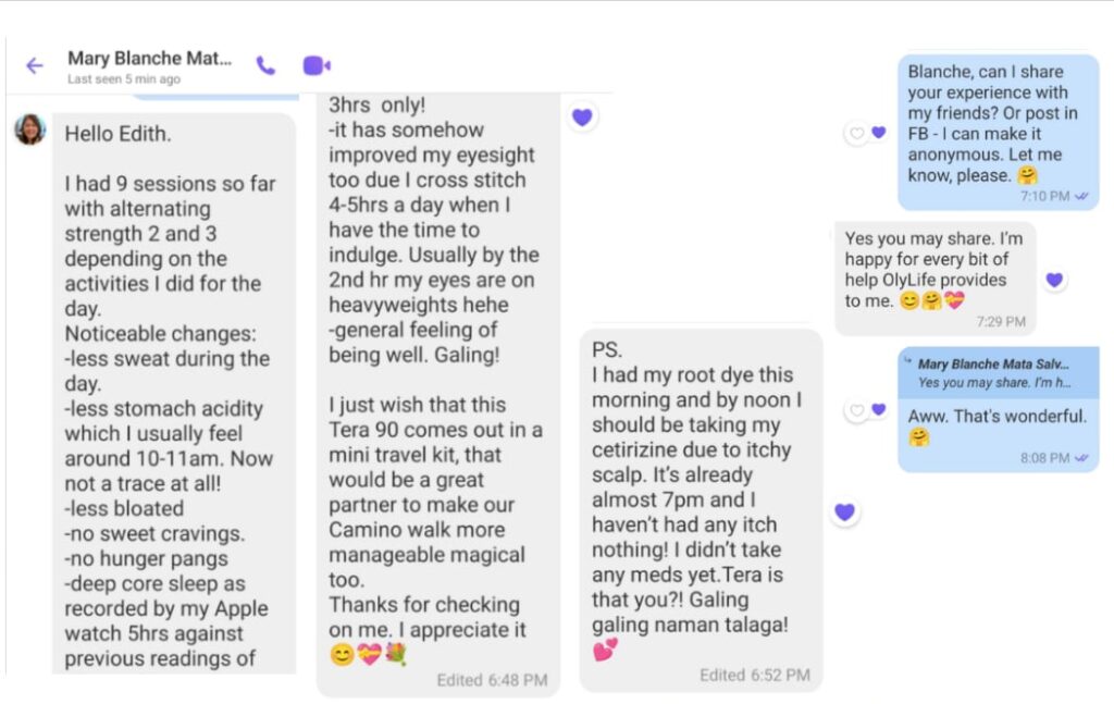 Olylife P90 general well being-improve eyesight-sleep